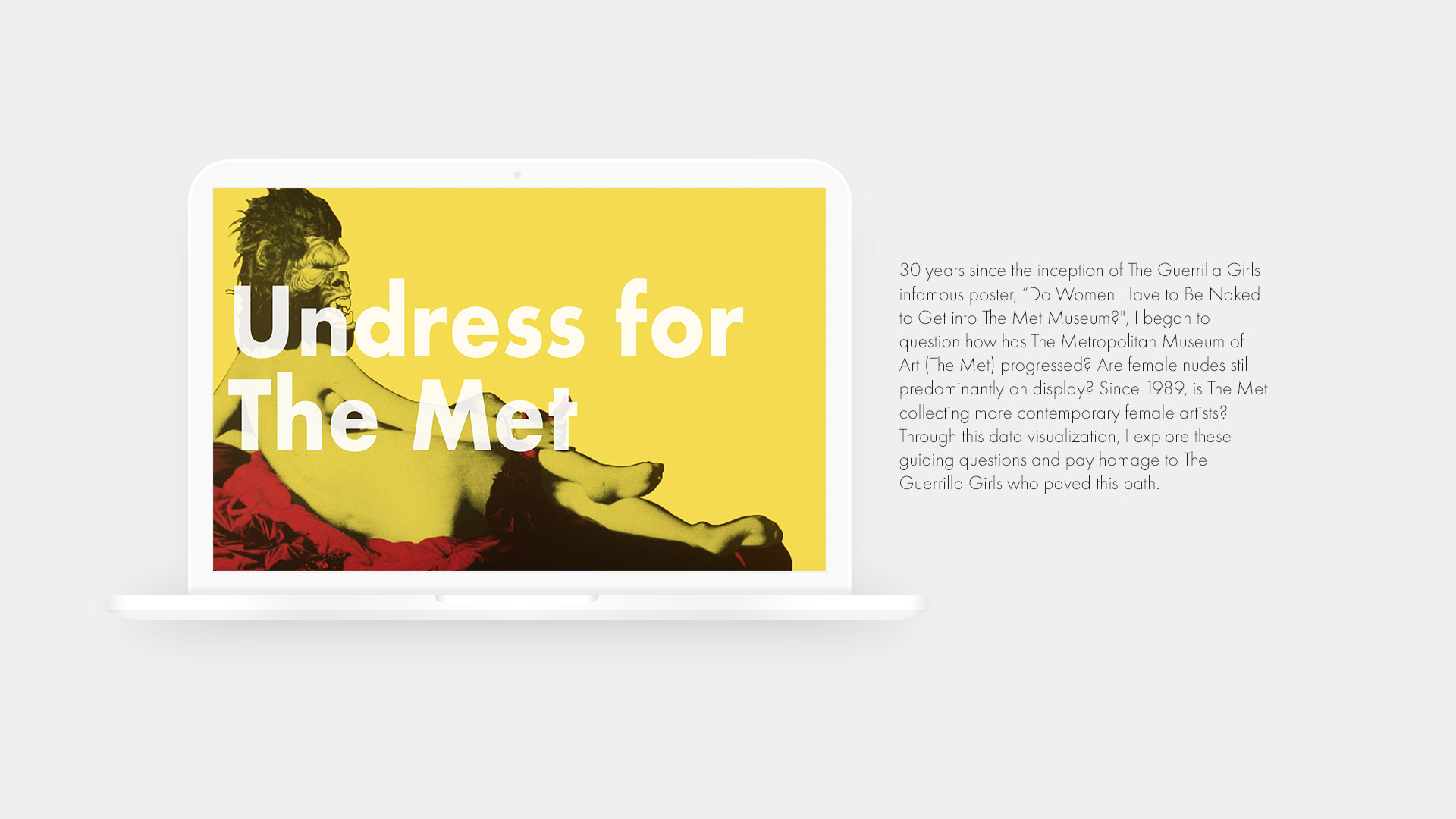 Undress for The Met