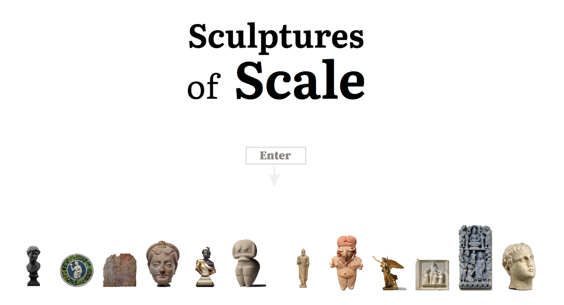 Sculptures of Scale