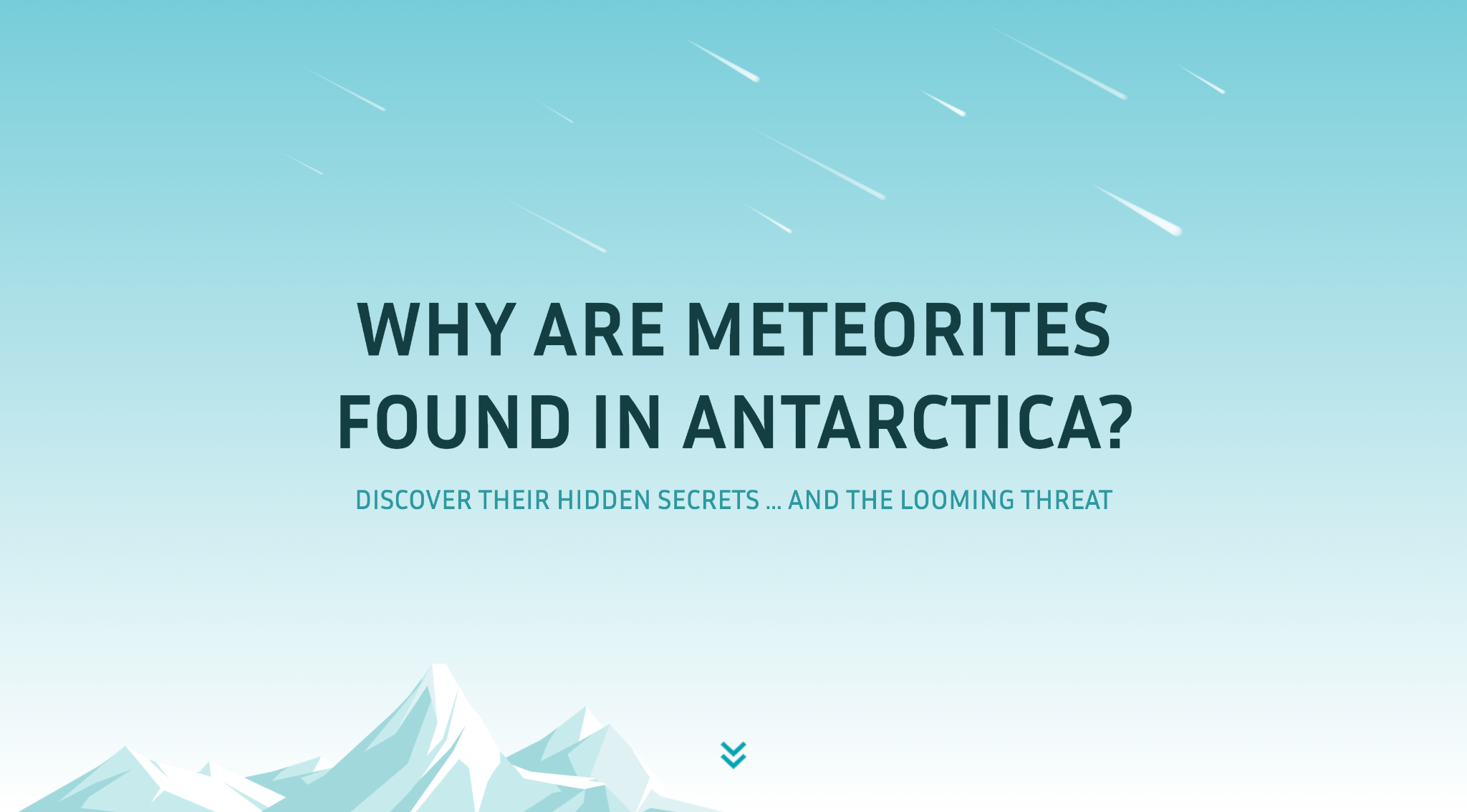 Why Are Meteorites Found in Antarctica?